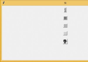 จะใช้ภาพบิตแมปในปุ่มใน Tkinter ได้อย่างไร? 