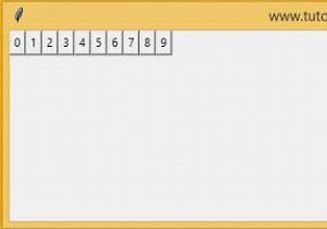 วิธีสร้างปุ่ม Tkinter แบบไดนามิก? 