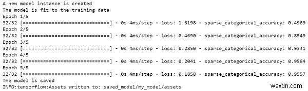 Keras สามารถใช้บันทึกโมเดลทั้งหมดโดยใช้ Python ได้อย่างไร 