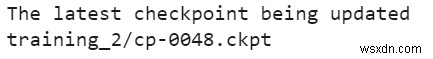 Keras จะใช้ในการฝึกโมเดลด้วยการโทรกลับใหม่ใน Python ได้อย่างไร 