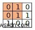 ตรวจสอบว่าเมทริกซ์ A สามารถแปลงเป็น B ได้โดยการเปลี่ยนพาริตีขององค์ประกอบมุมของเมทริกซ์ย่อยใดๆ ใน Python 