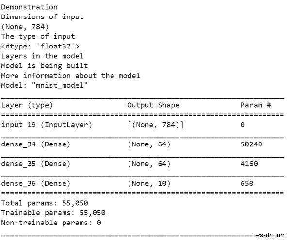 อภิปรายว่า Keras functional API สามารถใช้สร้างเลเยอร์โดยใช้ Python . ได้อย่างไร 