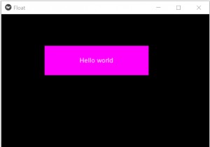 Python Float Layout ใน Kivy? 