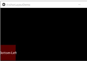 Python - AnchorLayout ใน Kivy 
