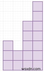 โปรแกรมหาพื้นที่สี่เหลี่ยมที่ใหญ่ที่สุดภายใต้ฮิสโตแกรมใน python 