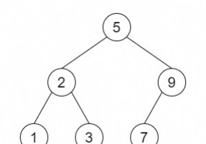 ทำให้เป็นอันดับและดีซีเรียลไลซ์ BST ใน Python 