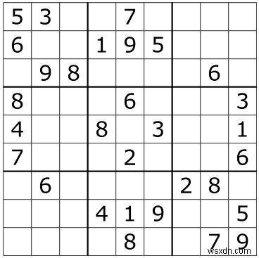 โปรแกรมตรวจสอบตารางซูโดกุสามารถแก้ไขได้หรือไม่ใน Python 