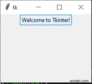 การสร้างปุ่มใน tkinter ใน Python 
