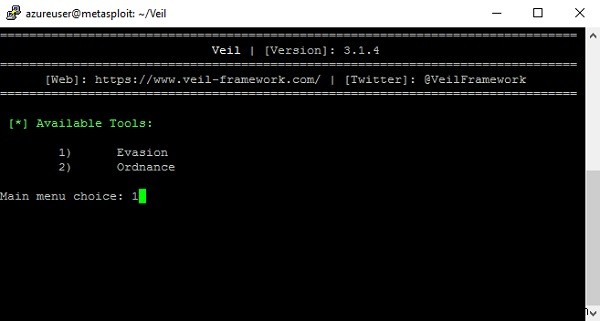 เลี่ยงการป้องกันไวรัสโดยใช้ Veil Framework 