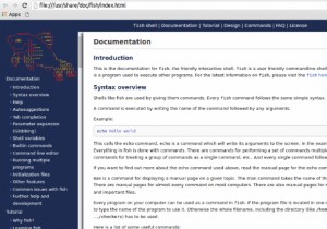ปลา – เชลล์อินเทอร์แอคทีฟที่ชาญฉลาดและใช้งานง่ายสำหรับ Linux 