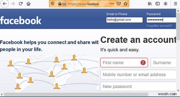 เข้าสู่ระบบ Facebook โดยใช้ Python 