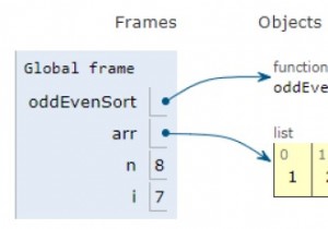โปรแกรม Python สำหรับการเรียงลำดับเลขคู่ / อิฐ 
