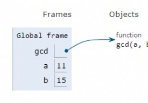 โปรแกรม Python สำหรับอัลกอริธึมพื้นฐานแบบยุคลิด 