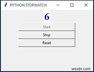 สร้างนาฬิกาจับเวลาโดยใช้ python 
