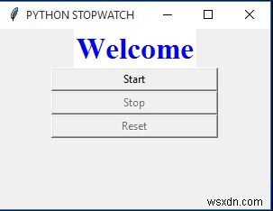 สร้างนาฬิกาจับเวลาโดยใช้ python 