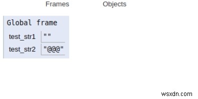 โปรแกรม Python เช็คว่า string ว่างหรือไม่ 