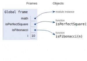 จะตรวจสอบได้อย่างไรว่าหมายเลขที่กำหนดเป็นหมายเลขฟีโบนักชีในโปรแกรม Python หรือไม่ 