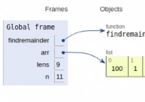 โปรแกรม Python สำหรับค้นหาตัวเตือนการคูณอาร์เรย์หารด้วย n 