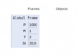 โปรแกรม Python สำหรับความสนใจง่ายๆ 