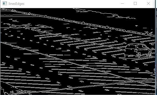 การตรวจจับสายใน python ด้วย OpenCV? 