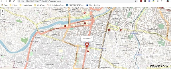 กำลังวางแผน Google Map โดยใช้แพ็คเกจ folium หรือไม่ 