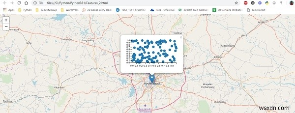 กำลังวางแผน Google Map โดยใช้แพ็คเกจ folium หรือไม่ 