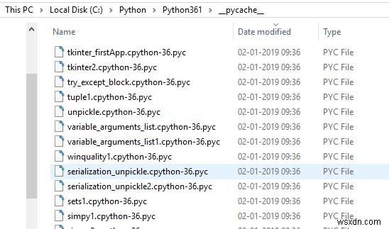 วิธีสร้างไฟล์โค้ดไบต์ใน python 