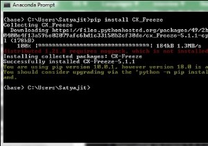 ใช้ CX_Freeze ใน Python 