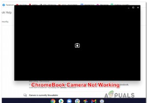 กล้องไม่ทำงานบน Chromebook ใช่ไหม นี่คือวิธีแก้ไข