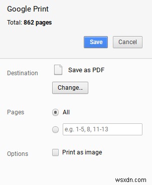 วิธีแยกไฟล์ PDF โดยใช้ Chrome 