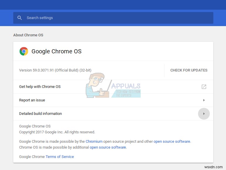 วิธีรับการอัปเดตล่าสุดของ Chrome OS ก่อนวางจำหน่าย 