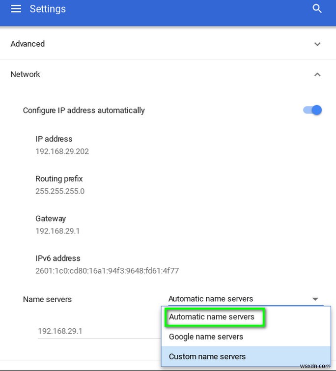 แก้ไข:การค้นหา DHCP ล้มเหลวใน Chromebook 