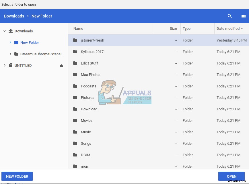 วิธีการ:Torrent บน Chromebook