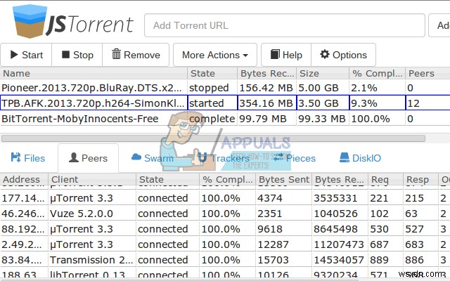 วิธีการ:Torrent บน Chromebook