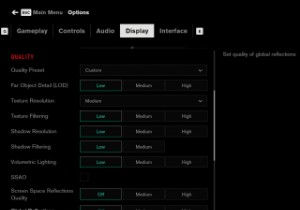 วิธีเล่นการควบคุมด้วยกราฟิกในตัว 