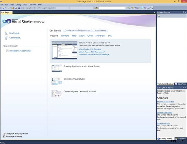 บริการวิเคราะห์ใน MS SQL Server 