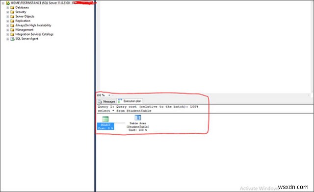 แผนปฏิบัติการ - แผนปฏิบัติการใน MS SQL Server 