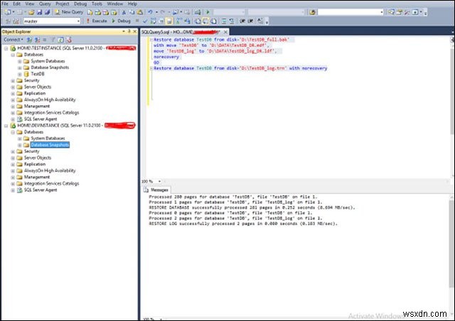 ความพร้อมใช้งานสูง - ความพร้อมใช้งานของ MS SQL Server 