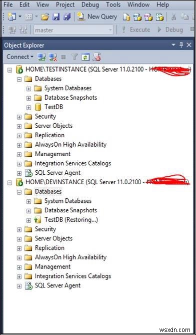 ความพร้อมใช้งานสูง - ความพร้อมใช้งานของ MS SQL Server 