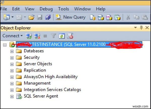 วิธีเริ่มและหยุดบริการใน MS SQL Server 