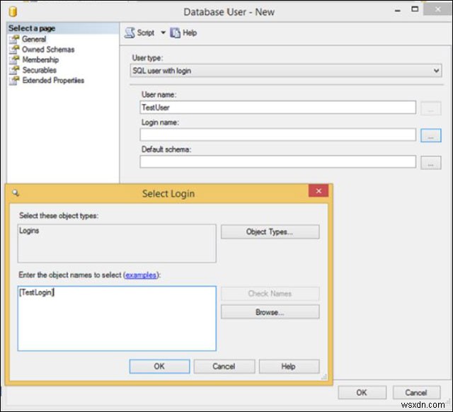 วิธีสร้างผู้ใช้ใน MS SQL Server 