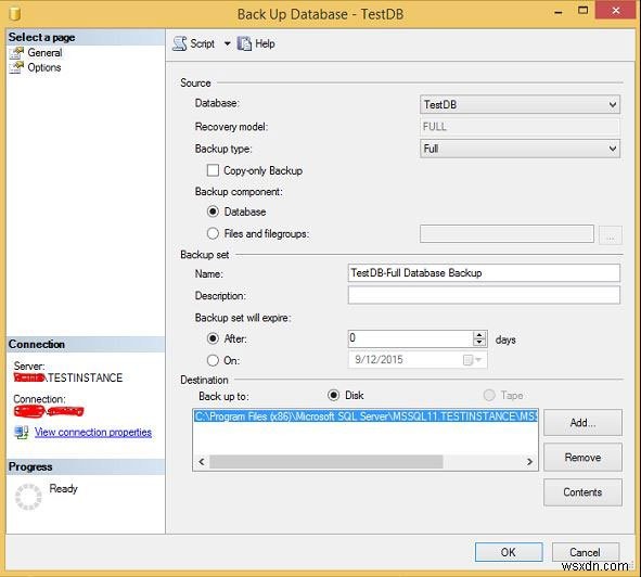 วิธีสร้างสำเนาข้อมูลใน MS SQL Server 