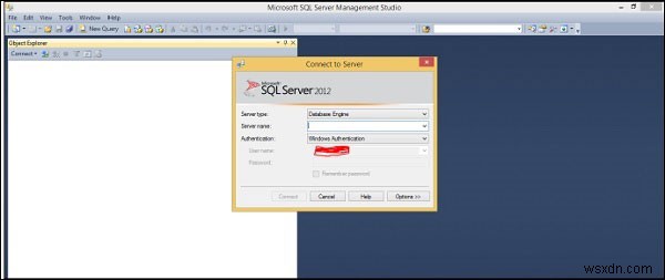 จัดการ MS SQL Server ด้วย Management Studio 