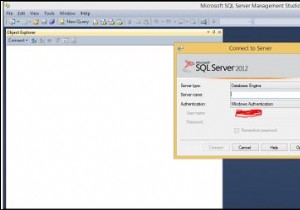 จัดการ MS SQL Server ด้วย Management Studio 