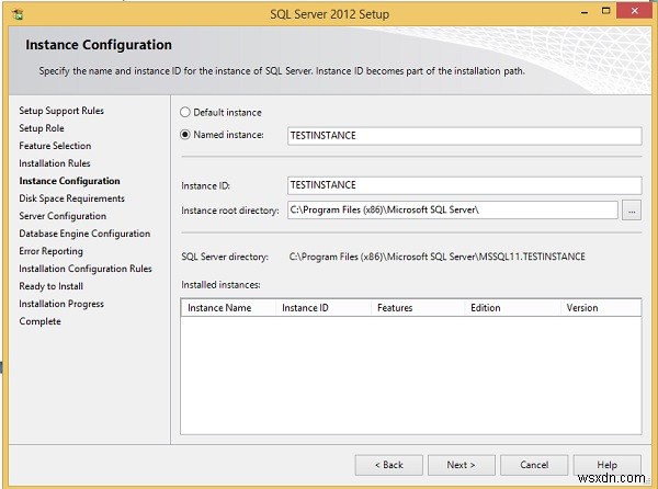 คำแนะนำในการติดตั้ง MS SQL Server 