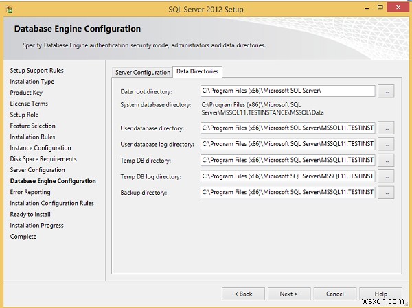 คำแนะนำในการติดตั้ง MS SQL Server 