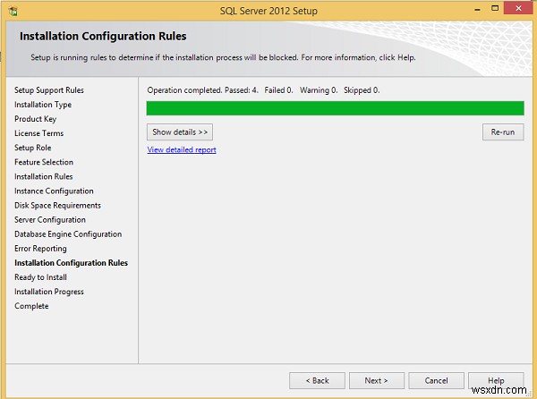 คำแนะนำในการติดตั้ง MS SQL Server 