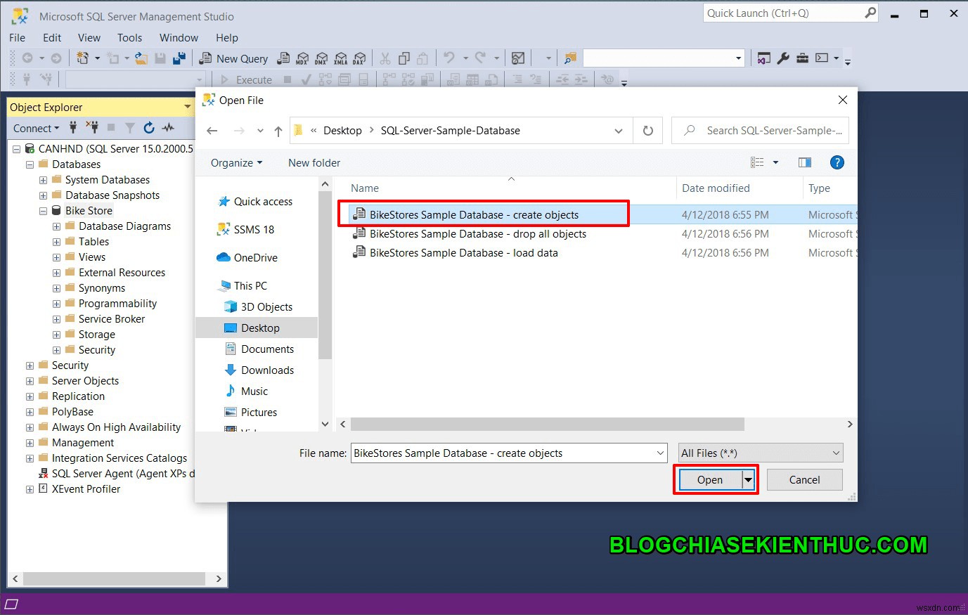 วิธีการนำเข้าข้อมูลจากไฟล์สคริปต์ไปยัง SQL Server 