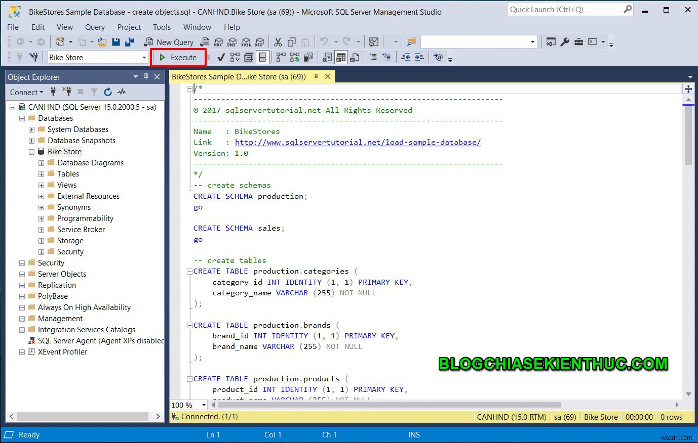 วิธีการนำเข้าข้อมูลจากไฟล์สคริปต์ไปยัง SQL Server 