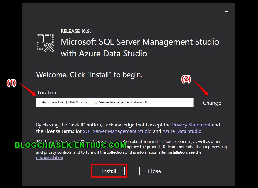 ขั้นตอนในการติดตั้ง Microsoft SQL Server บน Windows 10 